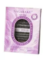 Черные ресницы 50-60D, 280 готовых пучков