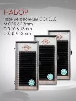 Набор черных ресниц E'CHELLE