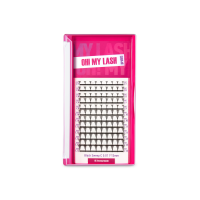 Ресницы черные в пучках OH! MY LASH Sweep 12 линий - MIX