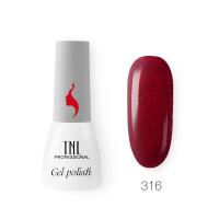 Гель-лак TNL 8 Чувств Mini №316 - ягодный блеск (3,5 мл.)